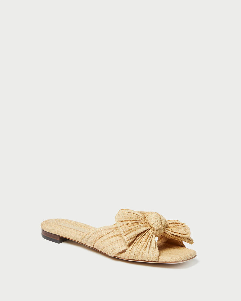 Loeffler Randall Daphne Knot Slide - Natural