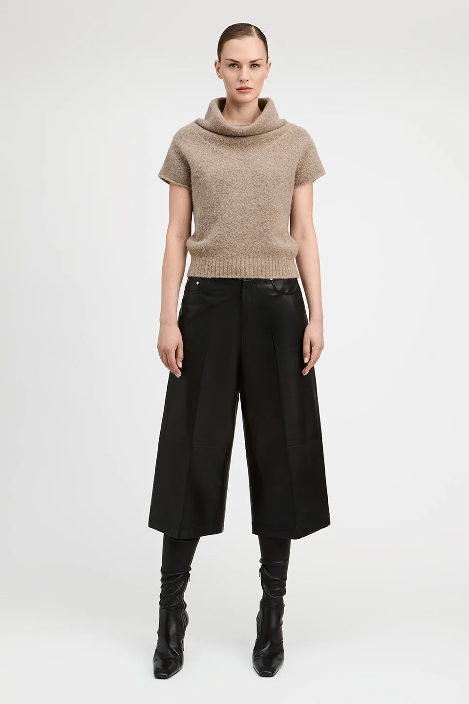 Derek Lam Imaan Funnel Neck Sweater