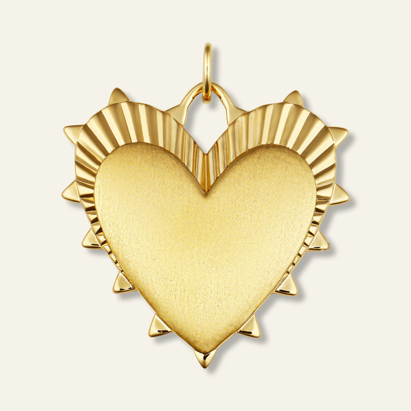 18" Chunky Chain, Small Heart of Gold, Small Luck & Love Clover & Small Fortuna Horseshoe