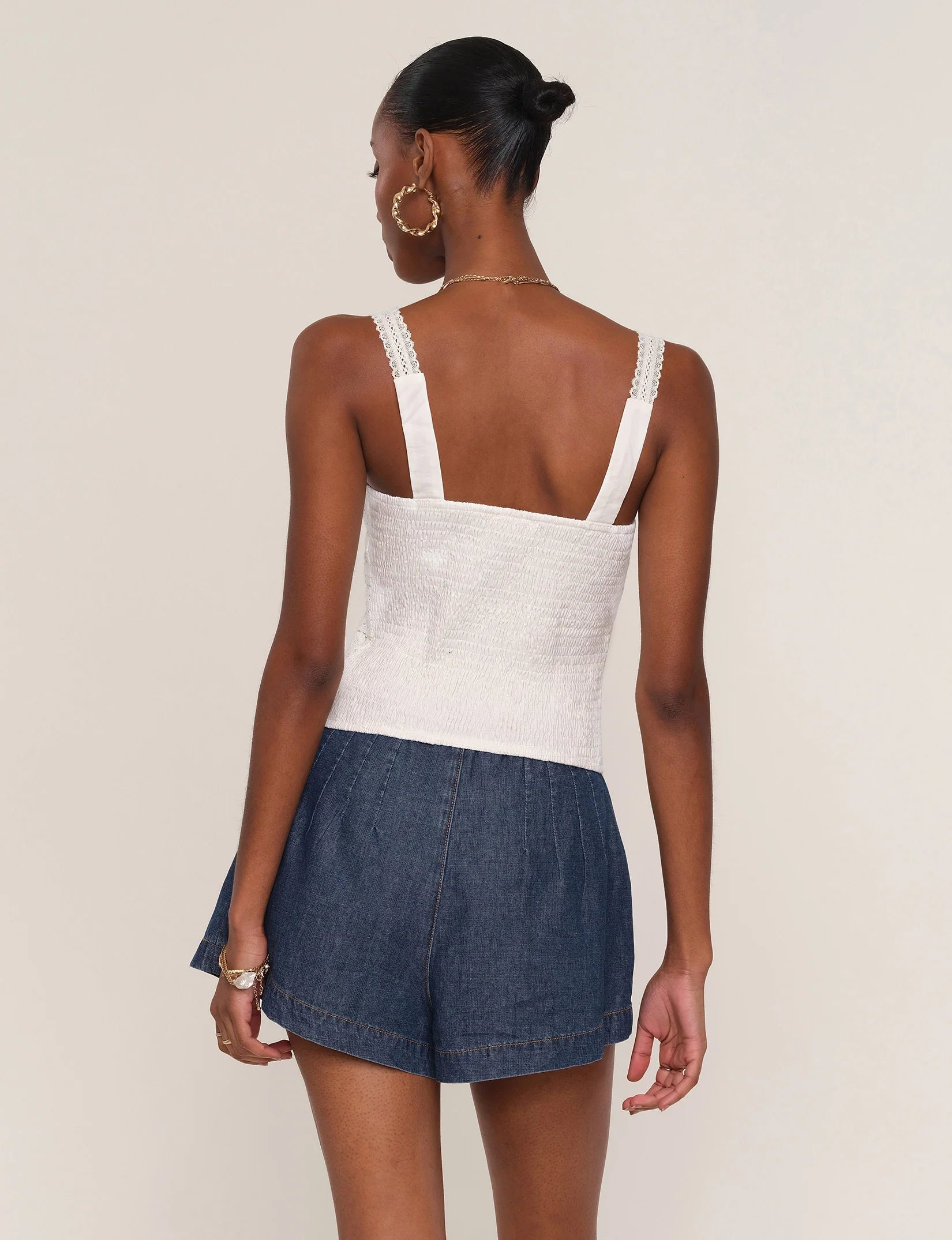 Heartloom Soma Top - Eggshell
