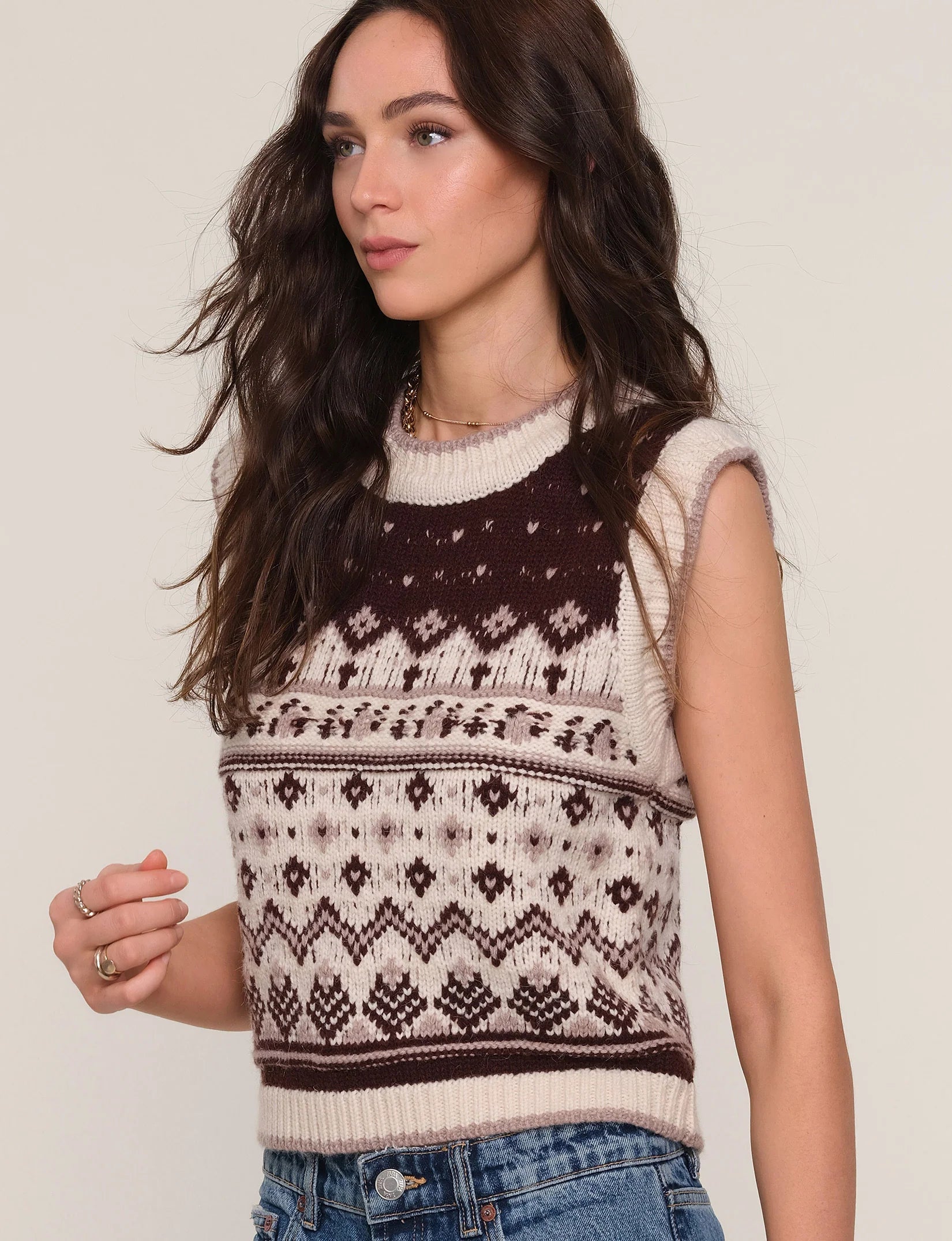 Heartloom Vivi Vest - Plum
