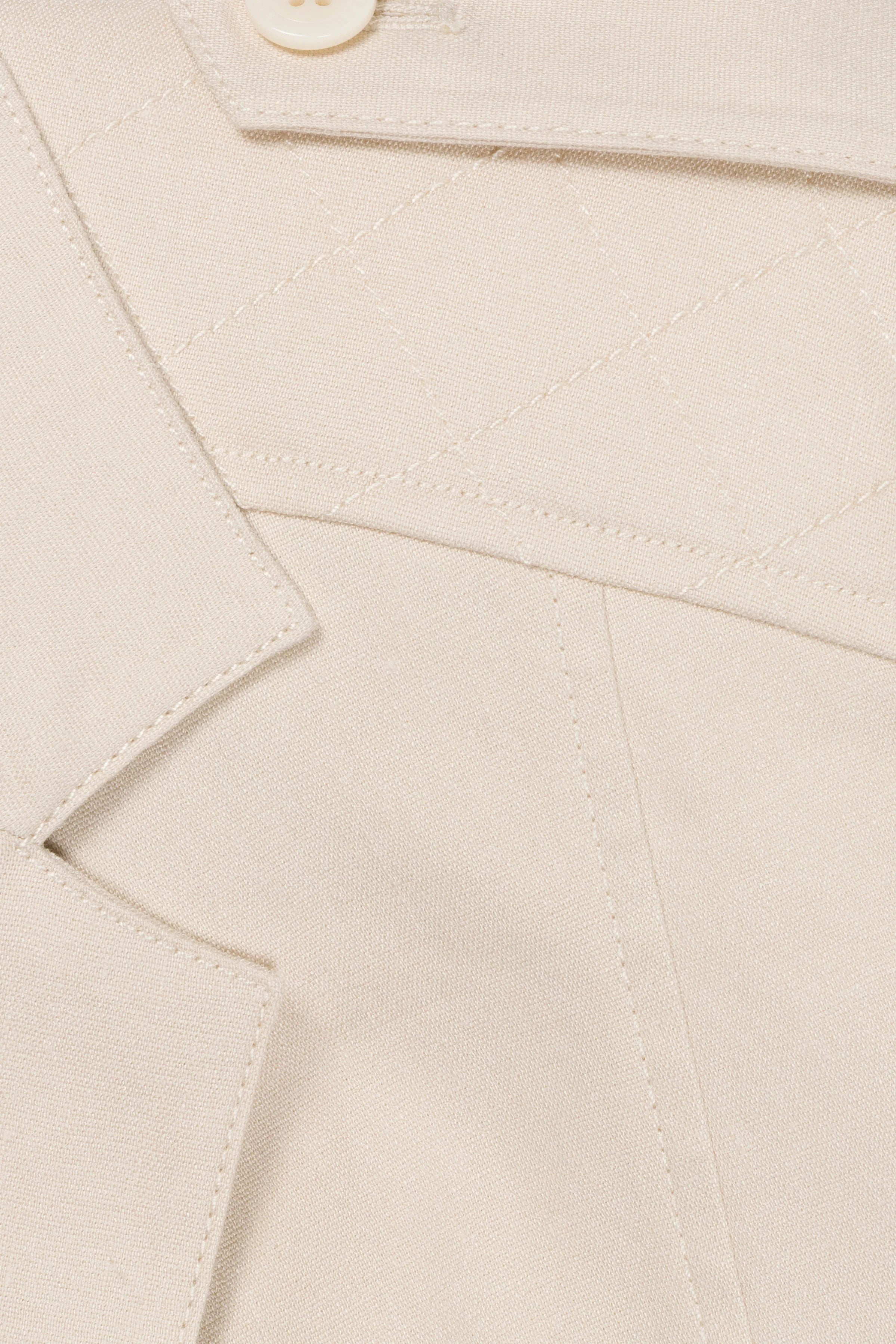 Simhkai York Cropped Linen Vest