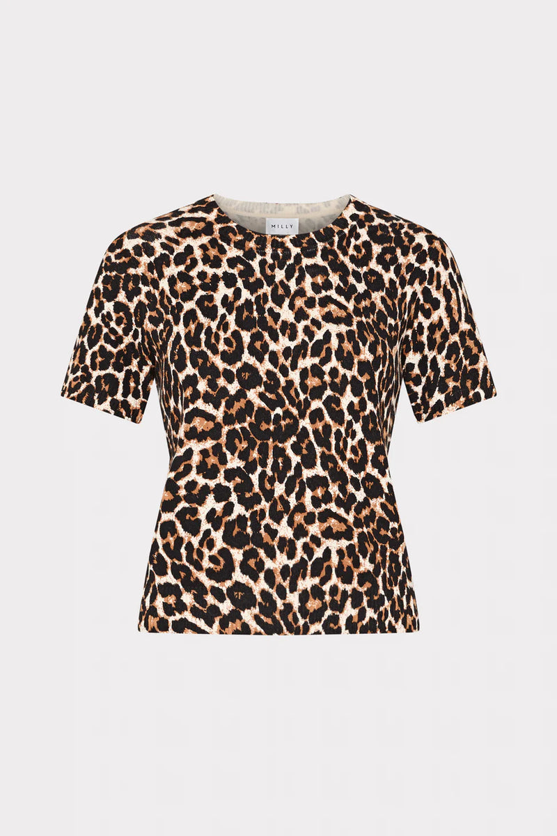 Leopard Print Short Sleeve