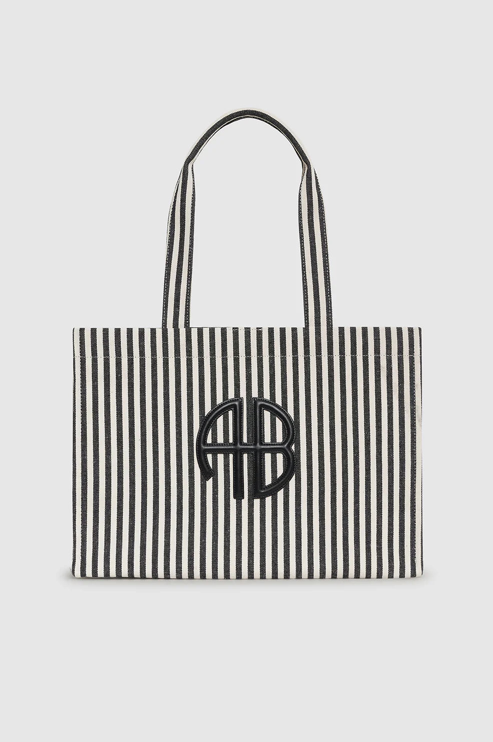 Anine Bing Lara Tote - White/Black