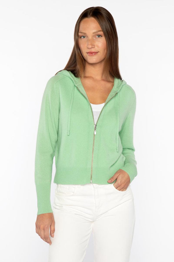 Zip Hoodie - Celadon