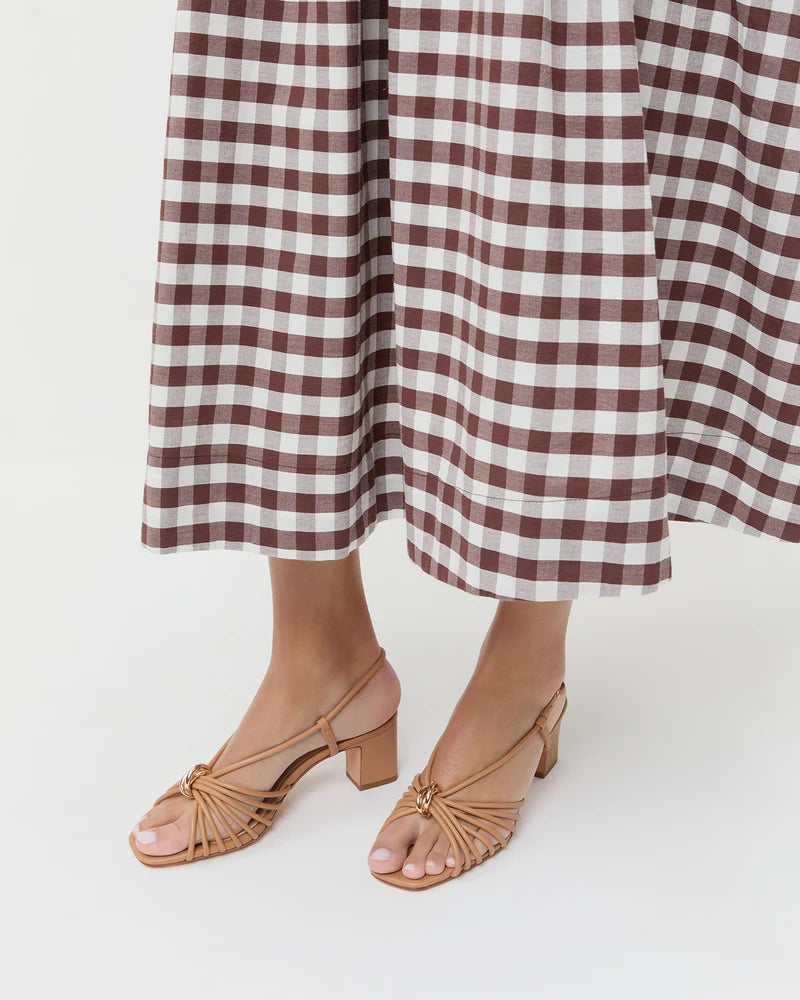 Loeffler Randall Minna Strappy Mid Heel Sandal