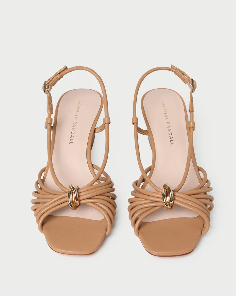 Loeffler Randall Minna Strappy Mid Heel Sandal