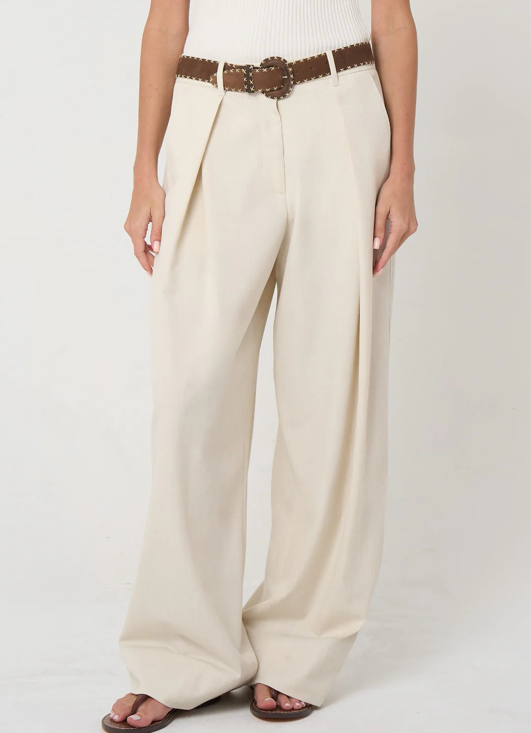 Penny Pleated pant