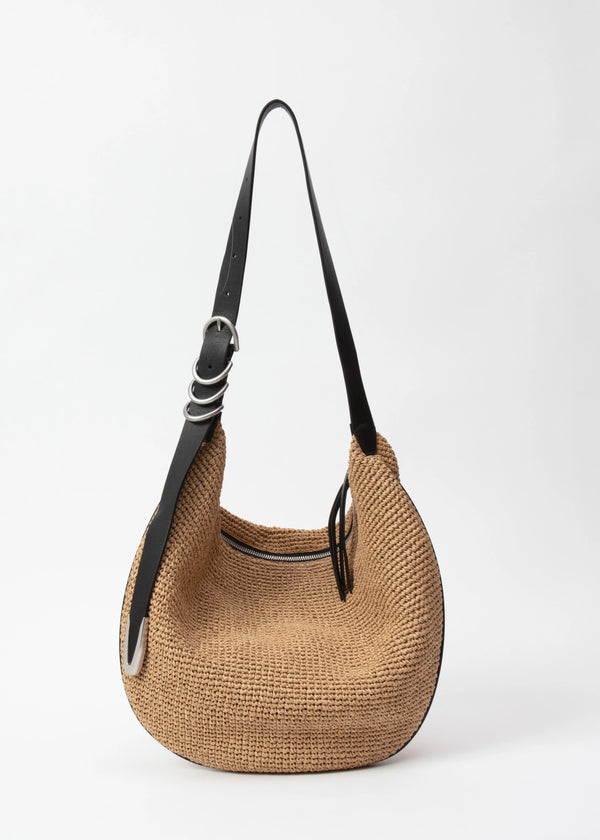 Spire Hobo Bag - Straw