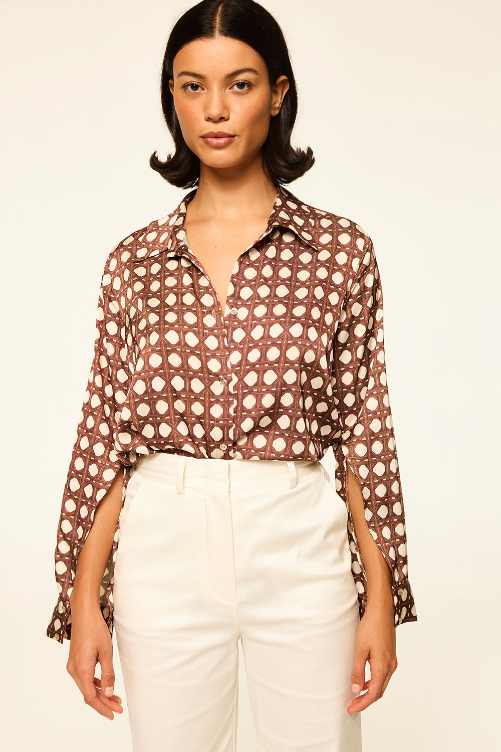 Roya Top - Choco Rattan