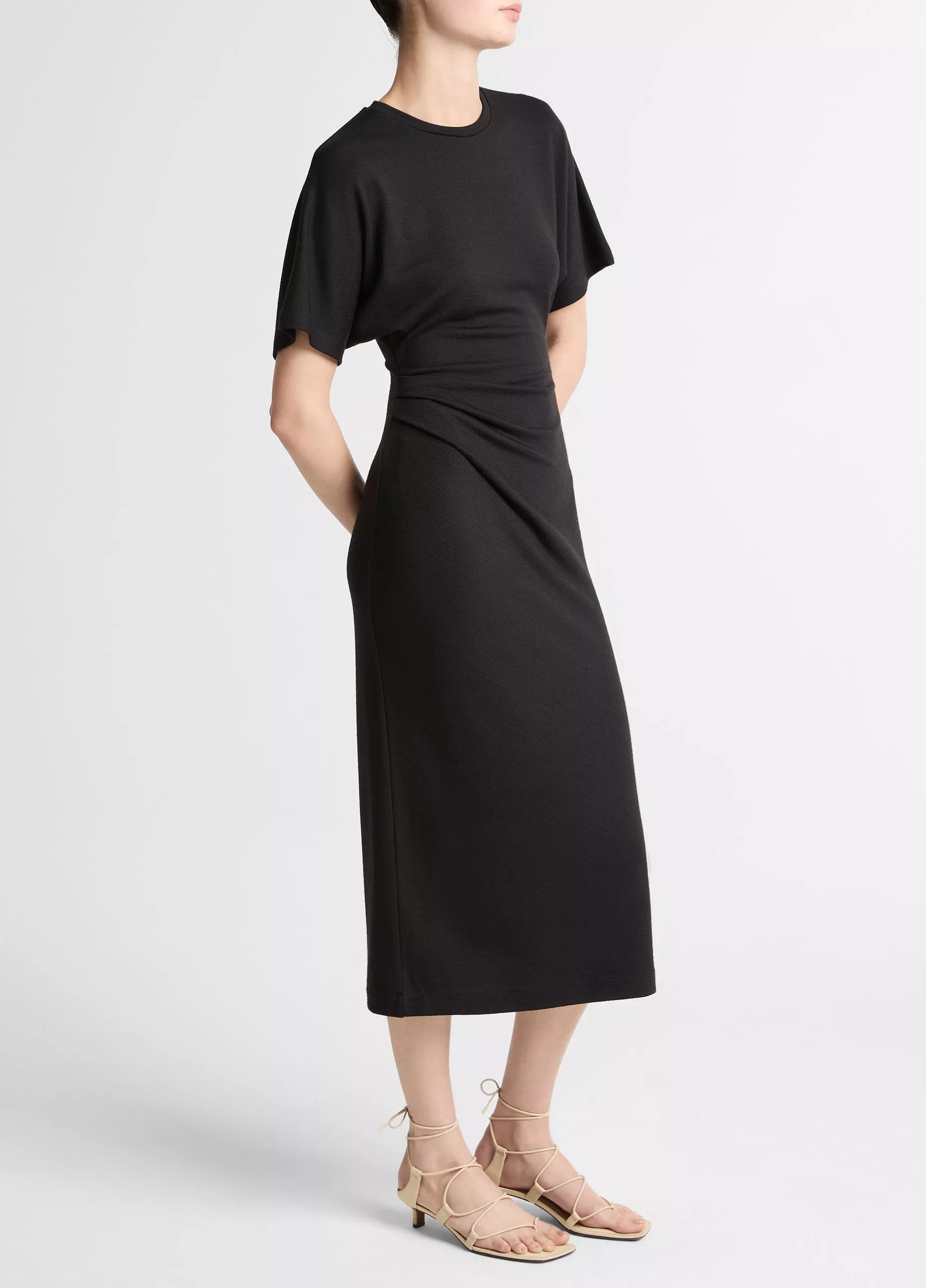  Vince Side Rouche Dress