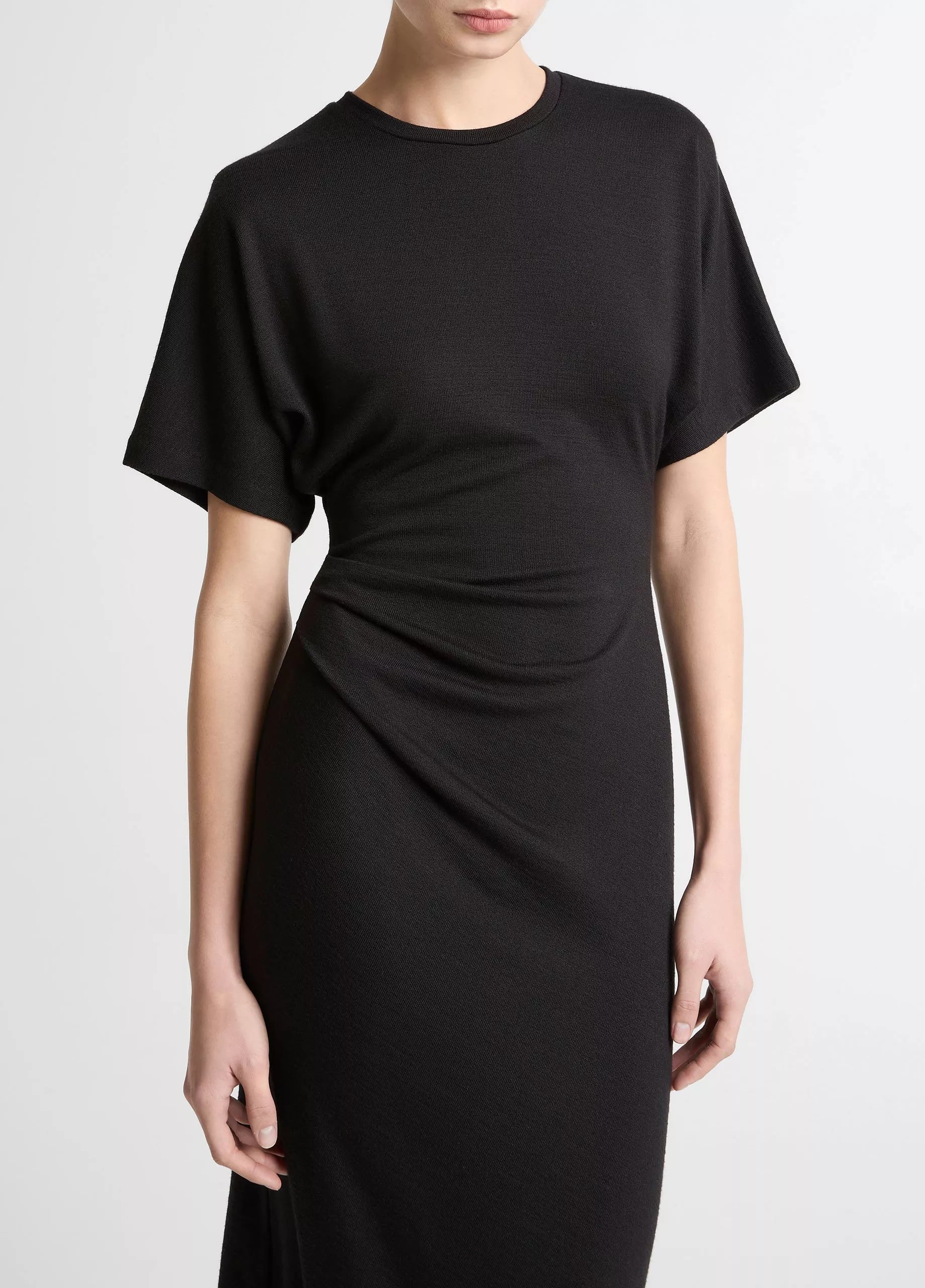  Vince Side Rouche Dress