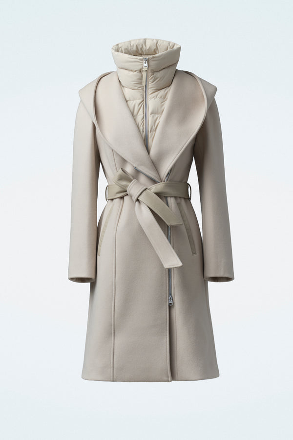 Shia Coat - Black, Trench