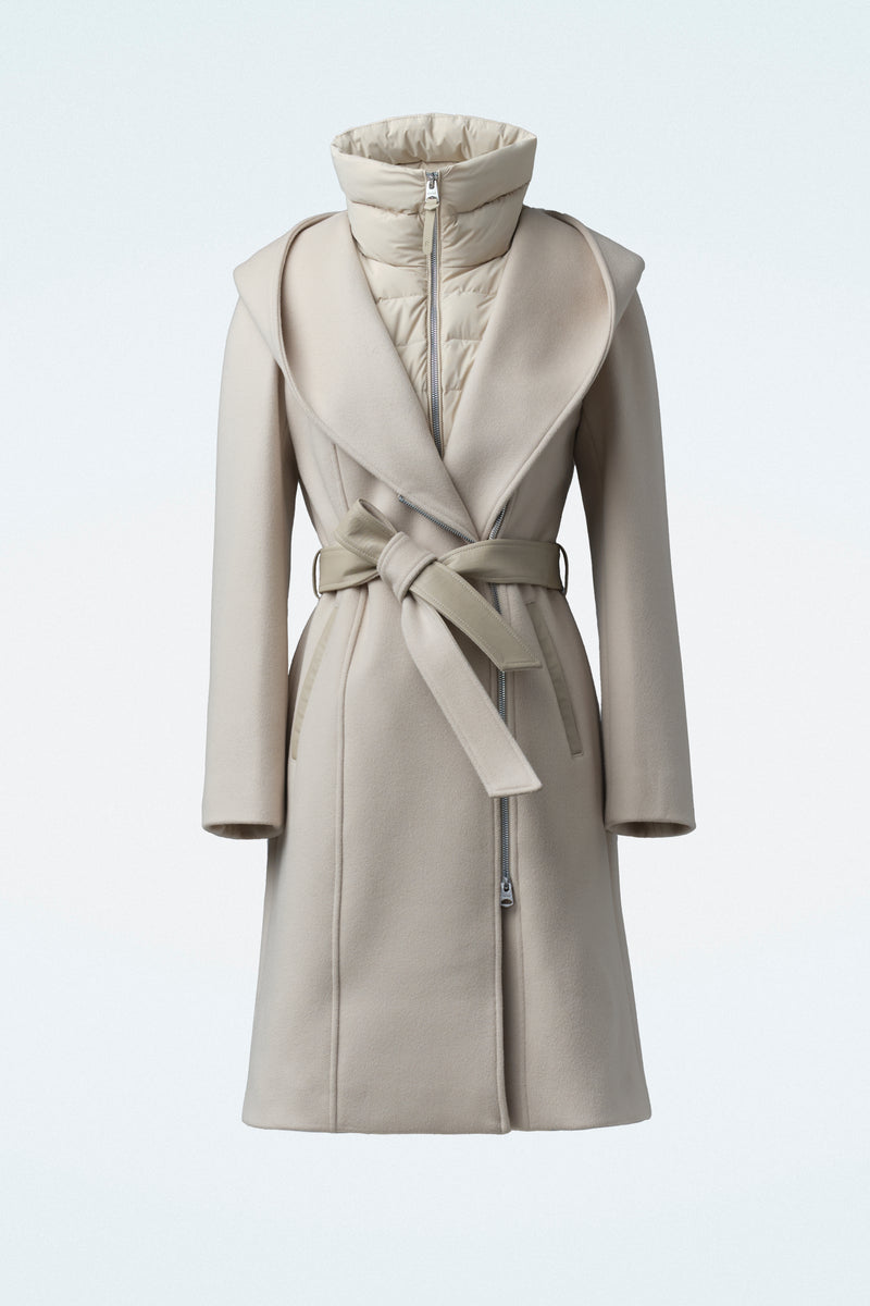 Shia Coat - Black, Trench