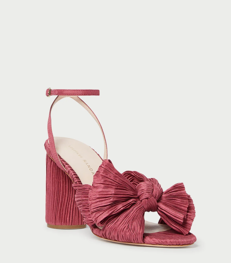 Loeffler Randall Camellia Knot Mule - Tea Rose