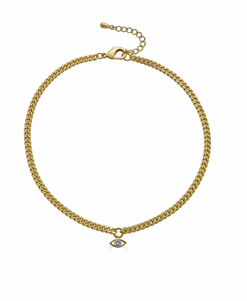 Small Evil Eye Necklace