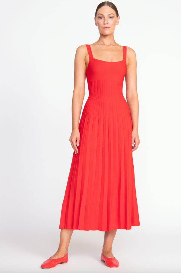 Ellison Dress - Red Rose