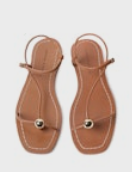 Laura Strappy Flat Sandal