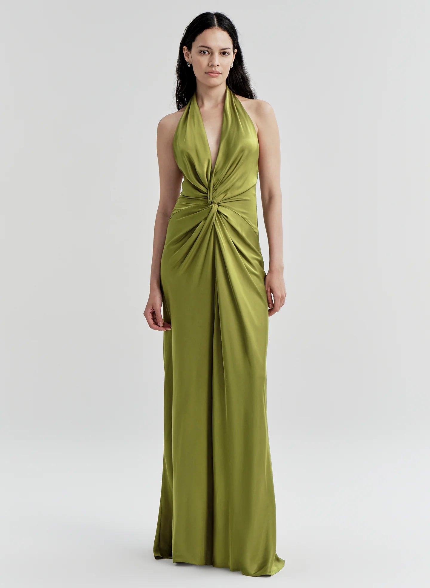 ALC Mabel Satin Gown - Tomatillo