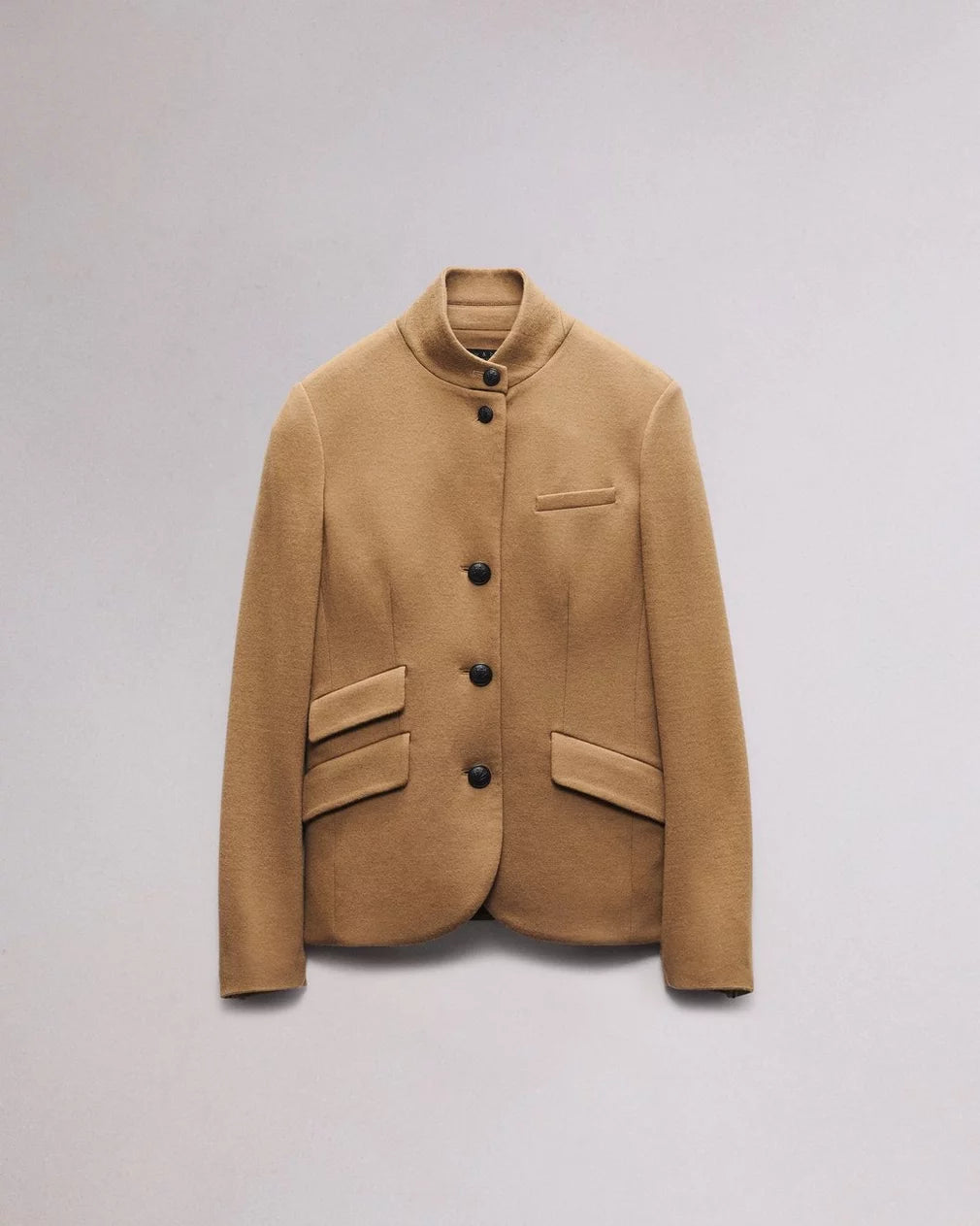 rag & bone Slade Japanese Wool Blazer - Camel