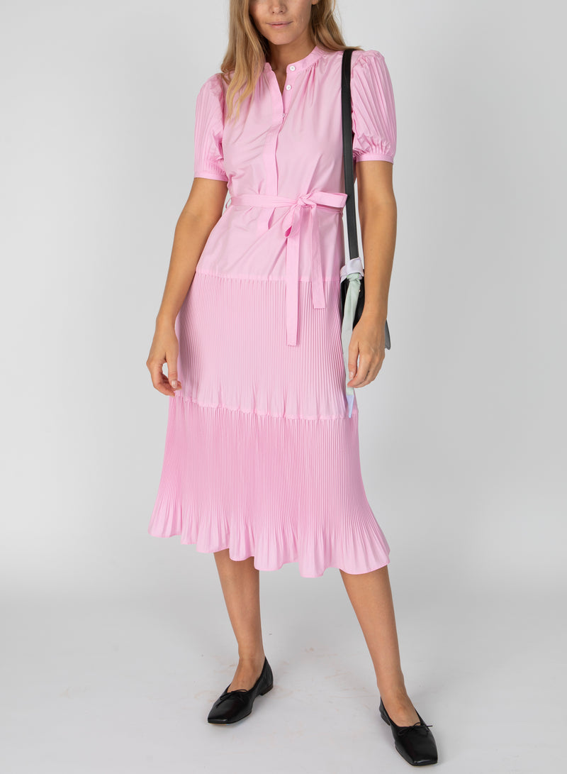 Alexandra Puff Sleeve Midi Dress