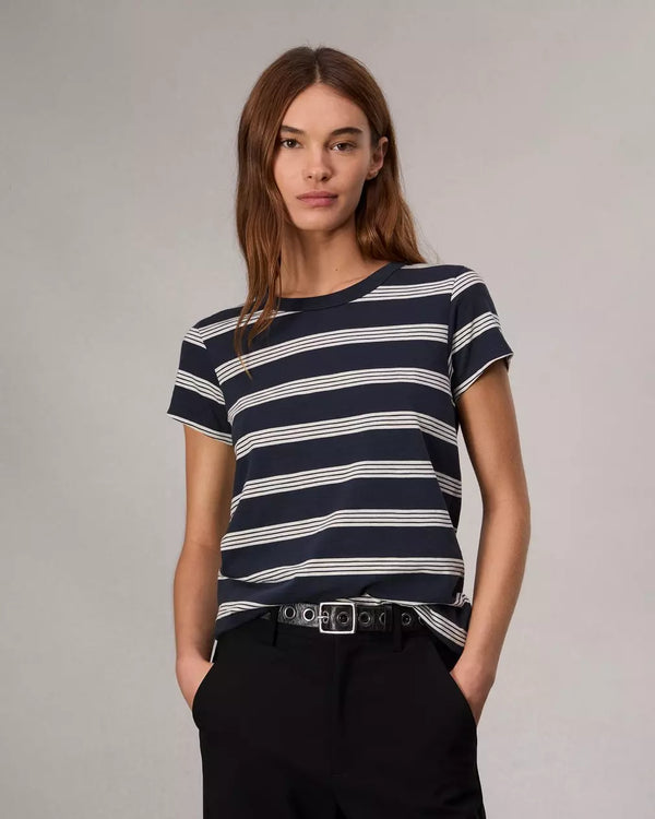 The Slub Stripe Tee