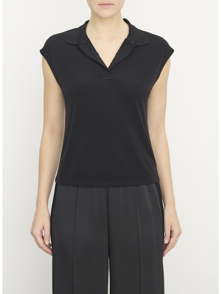 Cap Sleeve Polo