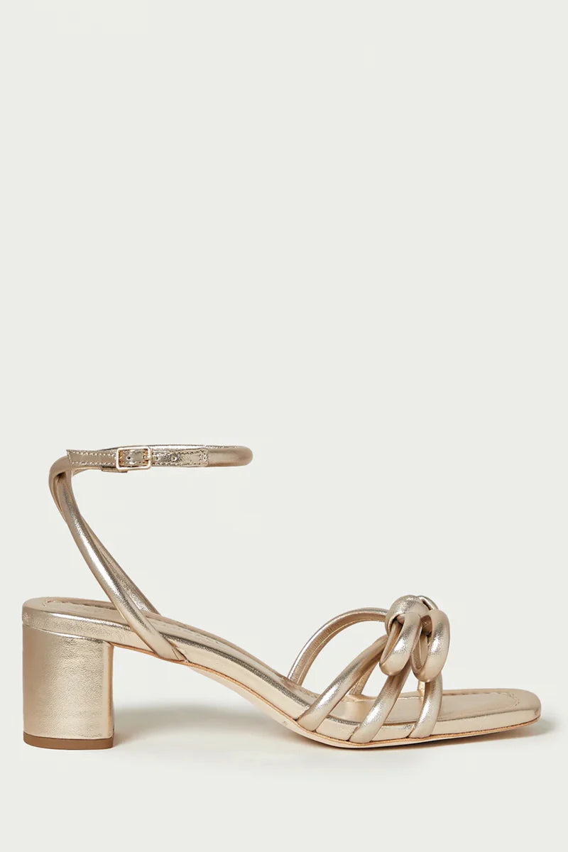 Loeffler Randall Mikel Leather Bow Sandal