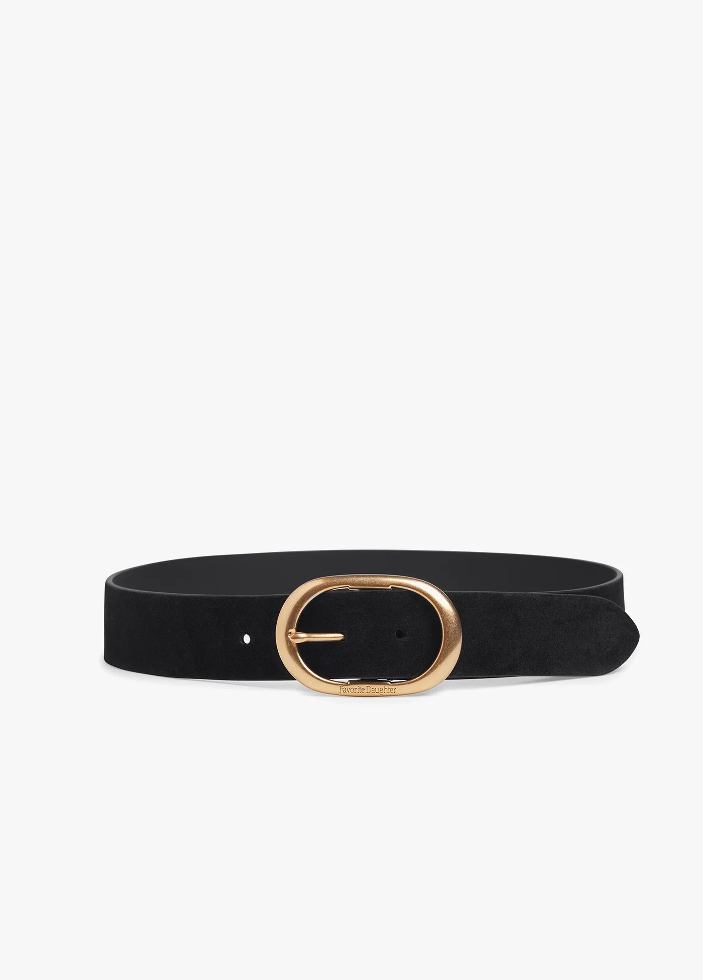 Favorite Daughter The Suede Jean Belt - Black