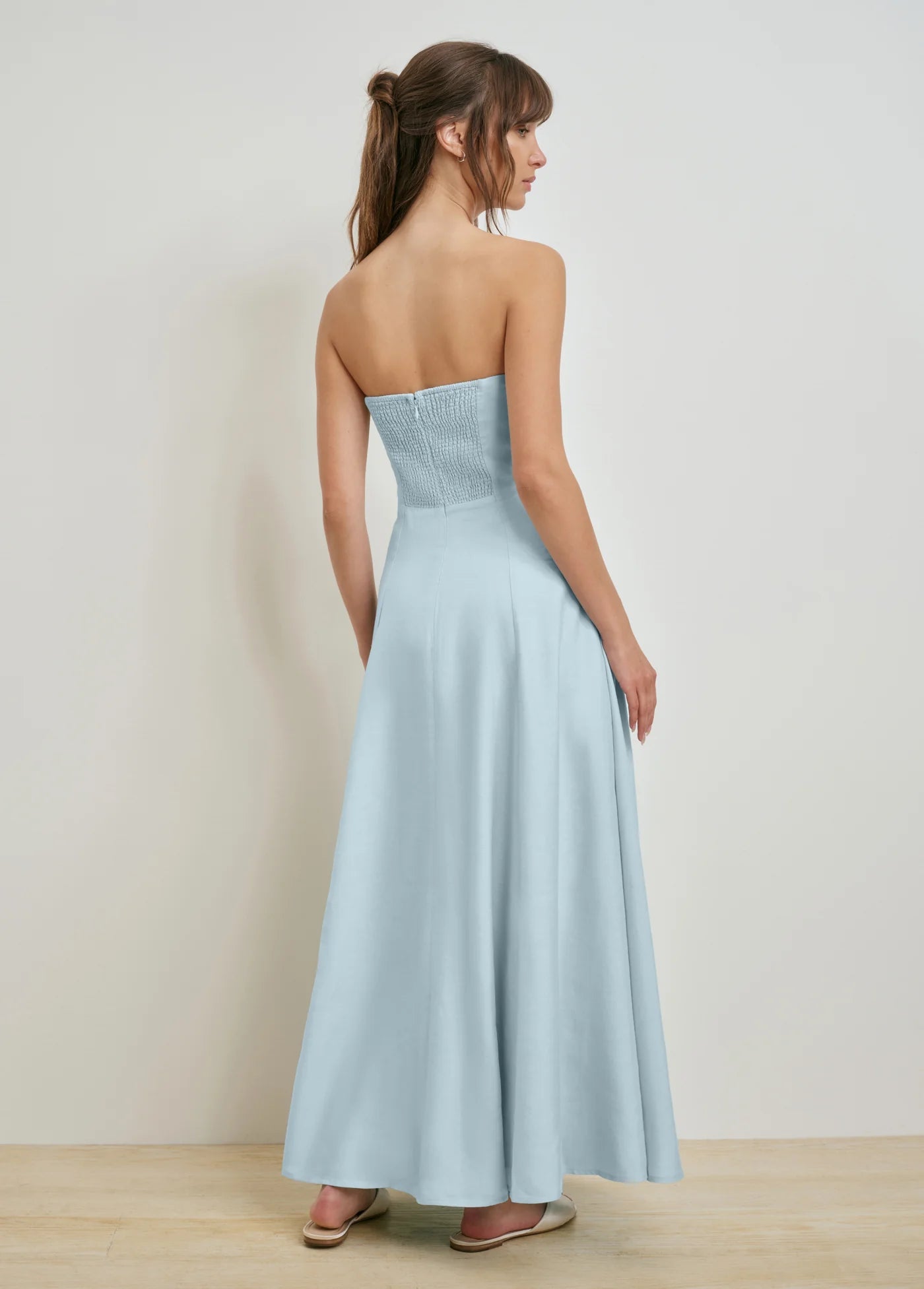 Favorite Daughter The Favorite Linen Dress - Aqua