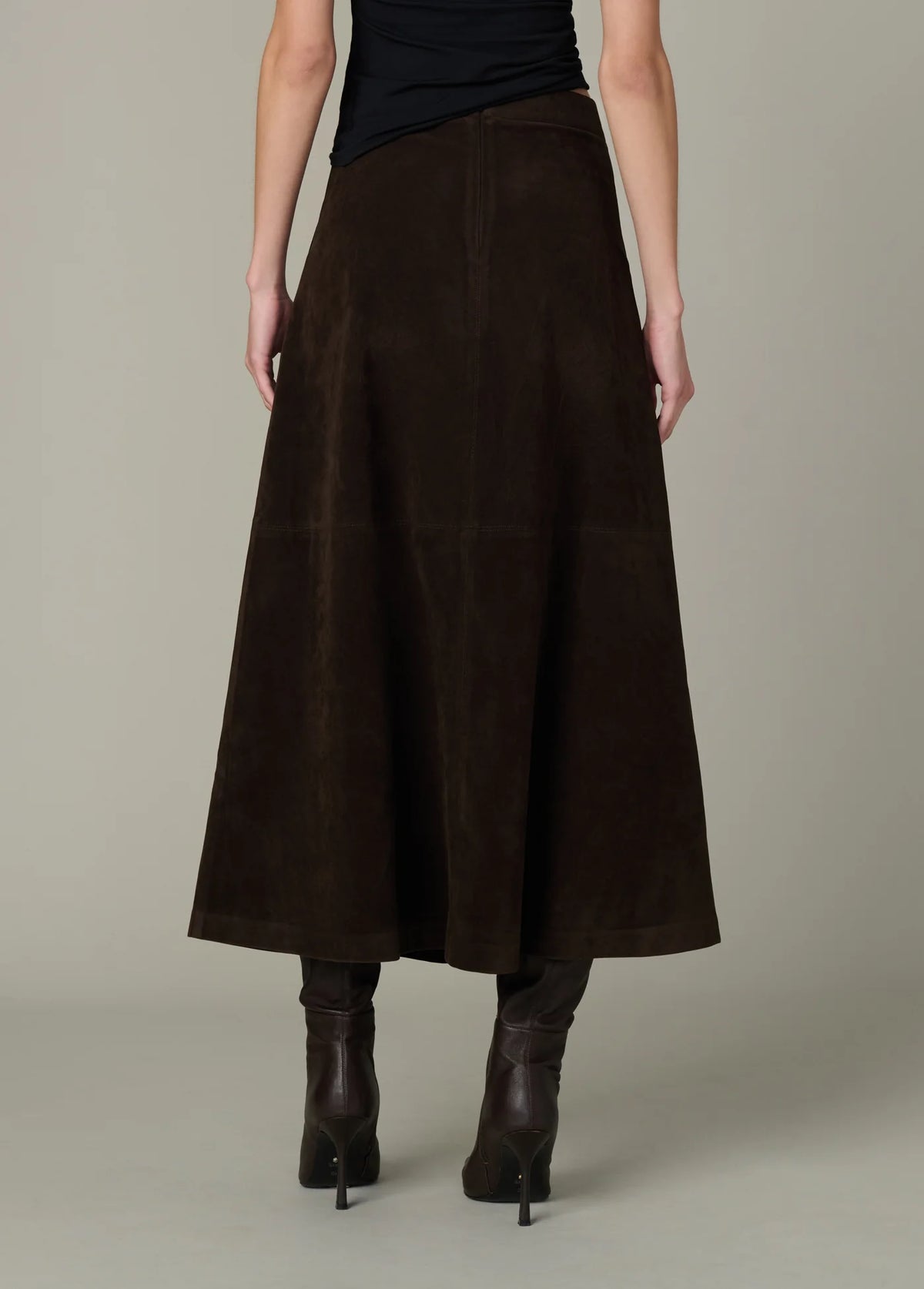 Joe's The Tavi Vegan Suede Skirt
