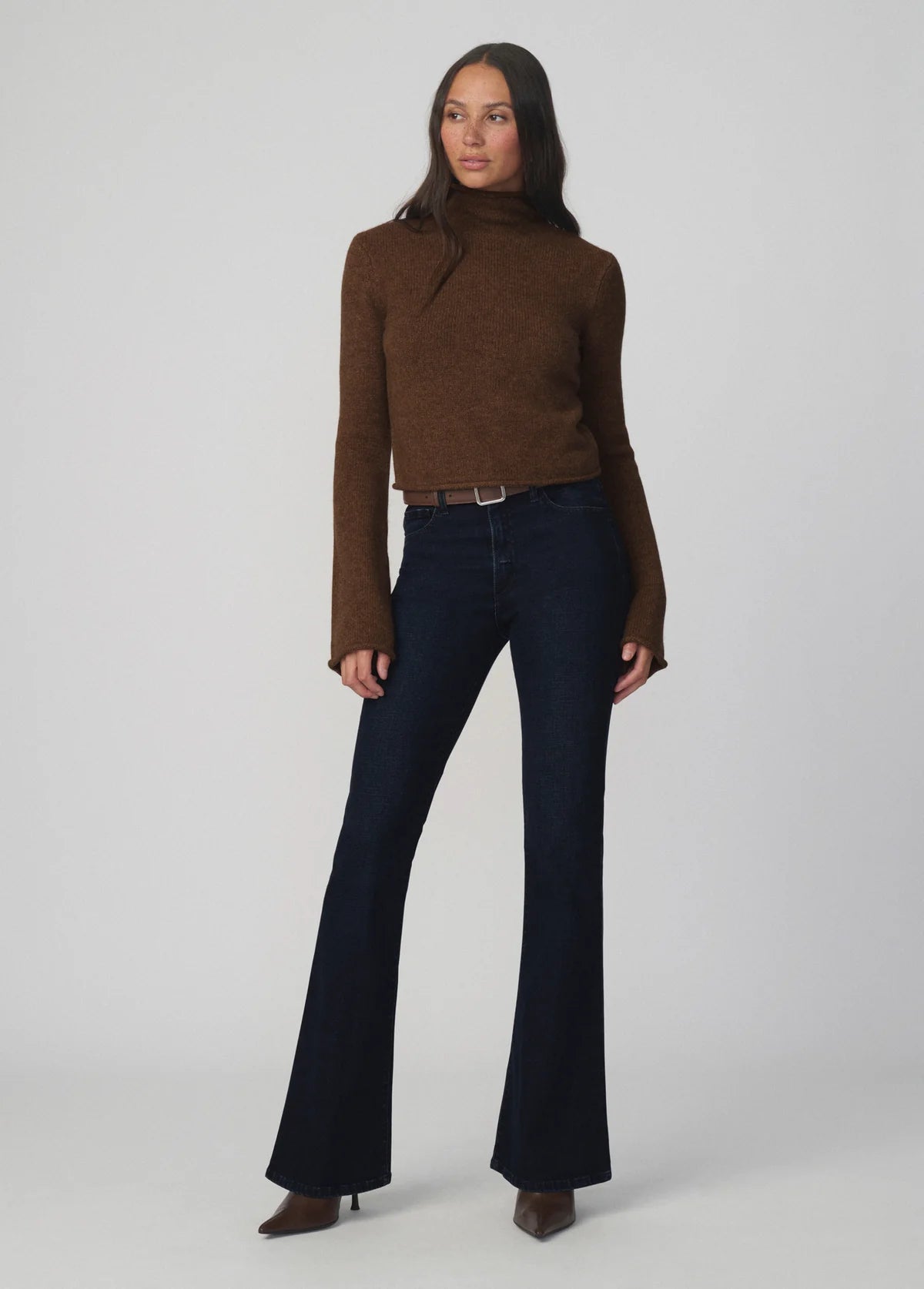 Joe's Jeans The Jane Roll Neck Sweater - Cinnamon
