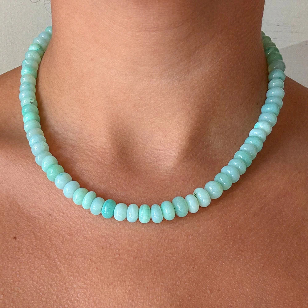 HART Light Green Opal Gemstone Necklace