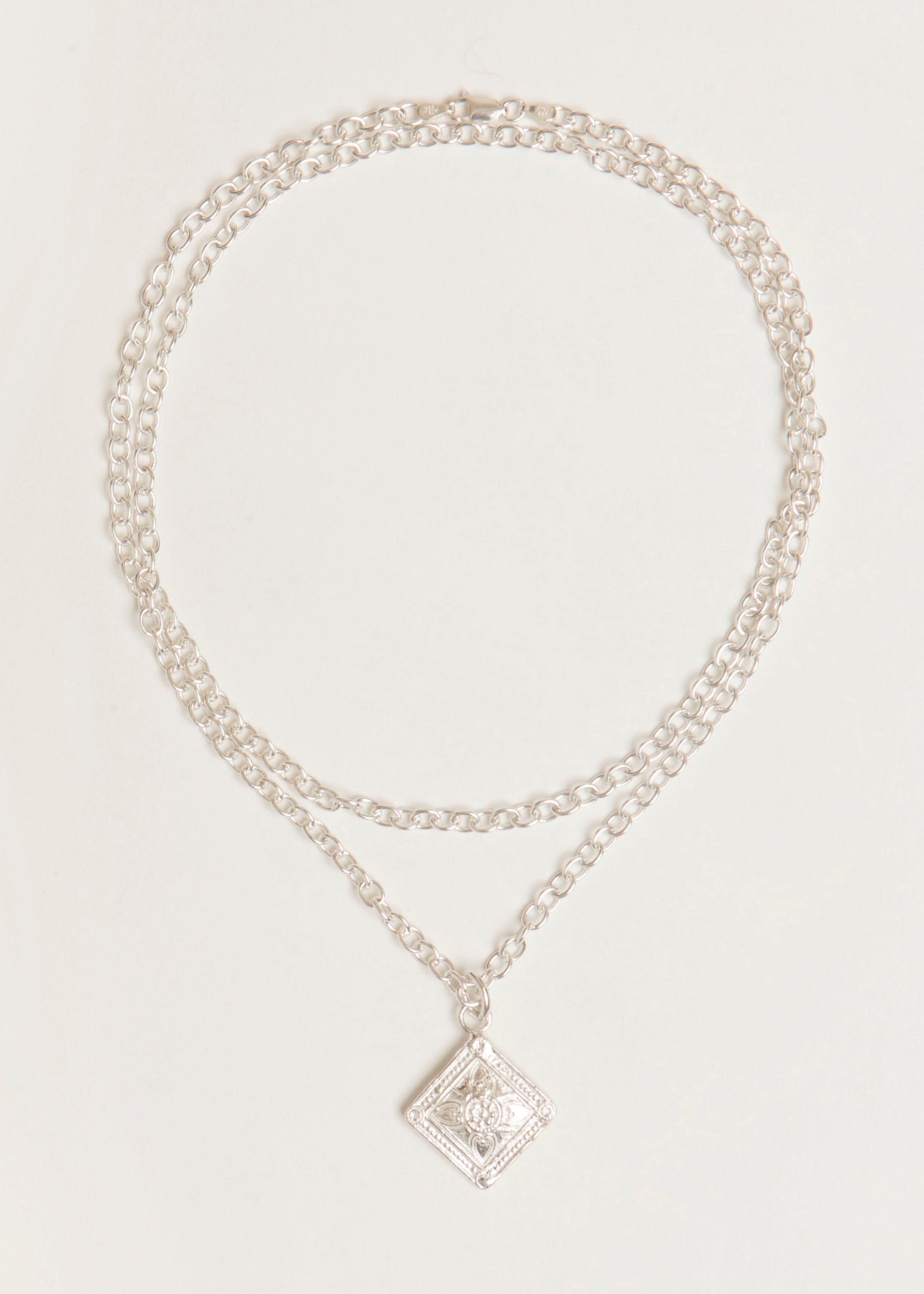 Allegory of Estoi Wrap Necklace - Silver