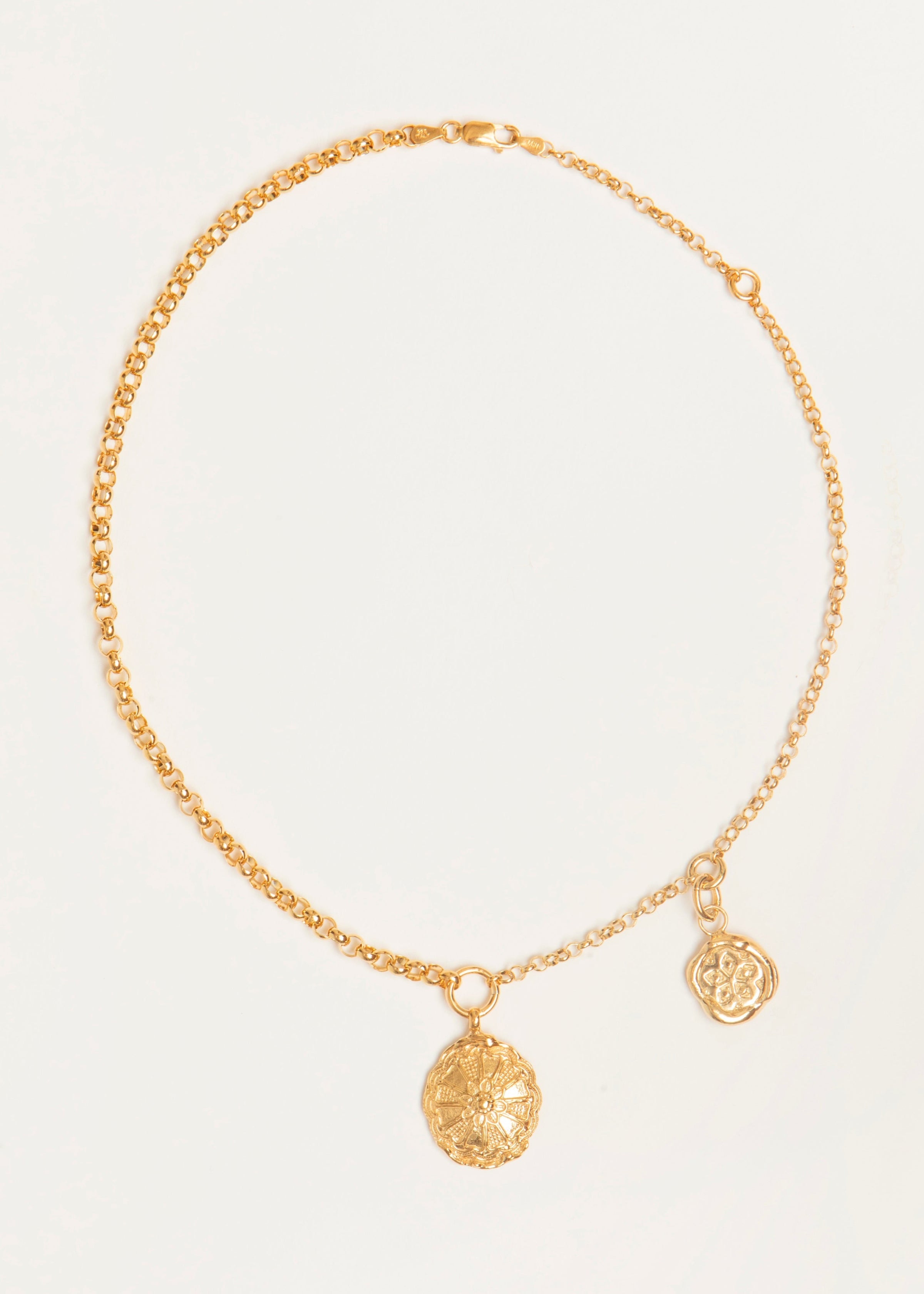 Fragments of a Fresco Necklace - Silver