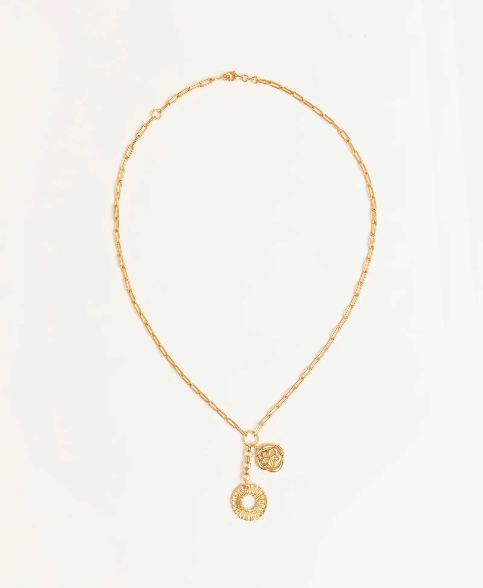 Pamela Card Jewelry Path of Light and Will Necklace - Gold