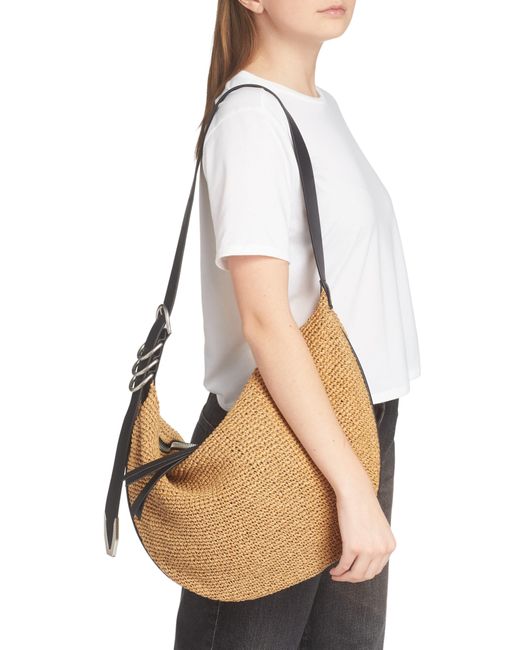 Spire Hobo Bag - Straw