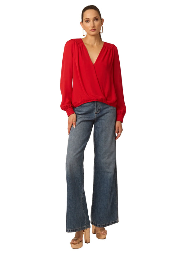 Cassie Blouse - Leopard