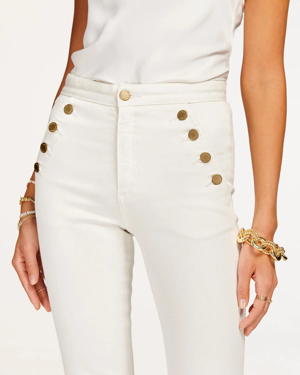 Ramy Brook Helena High-Rise Flare Jean