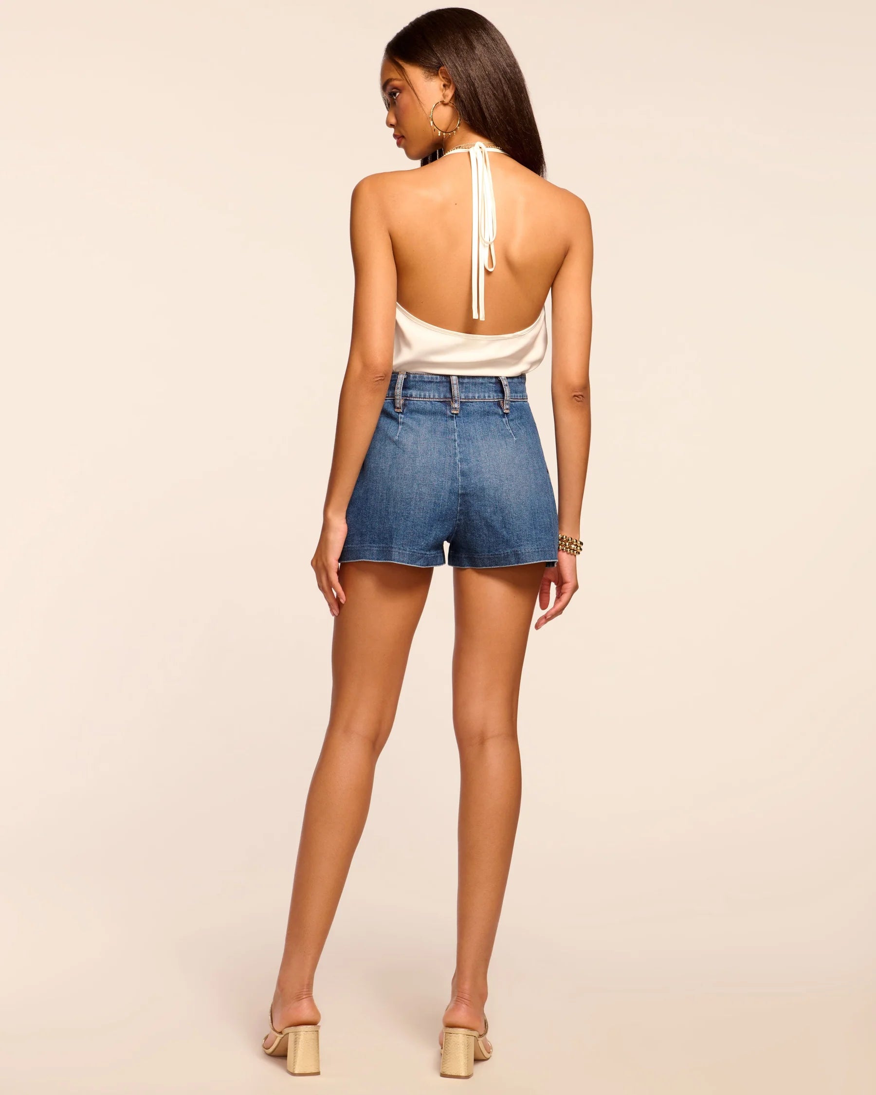 Ramy Brook Hilary Short - Medium Wash