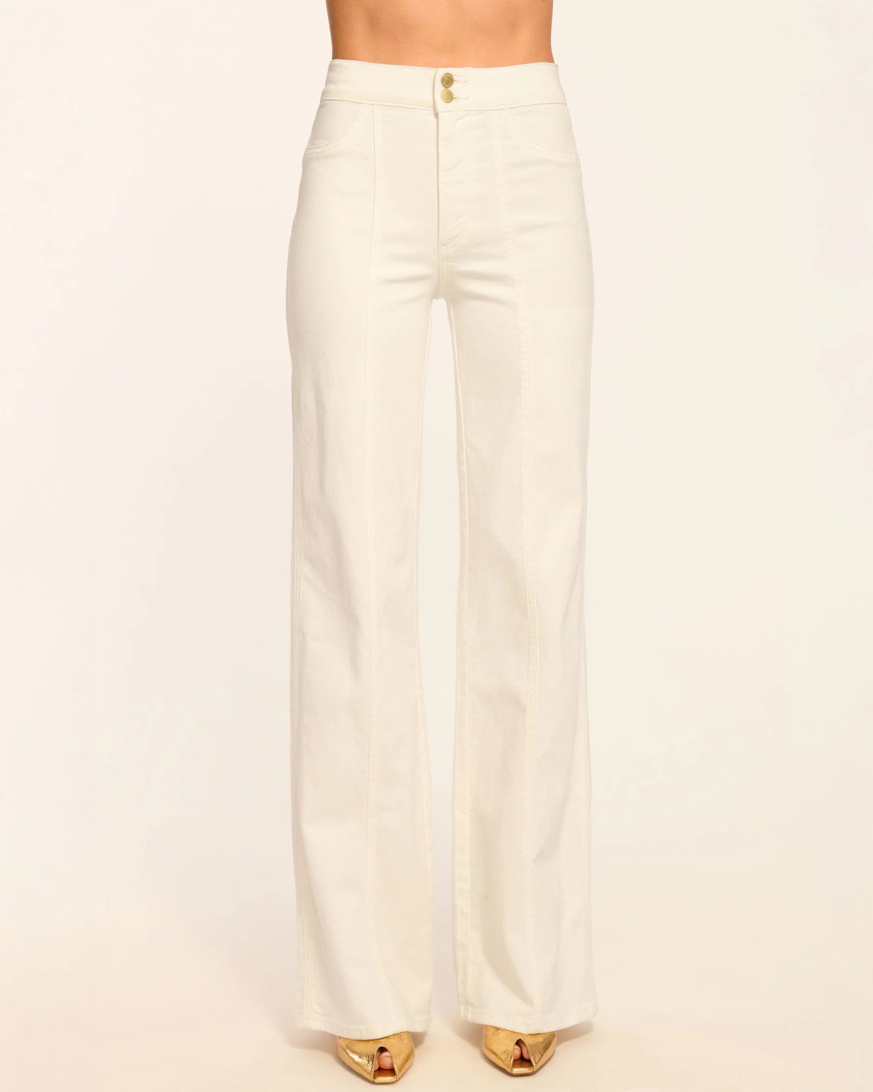 Ramy Brook Tina High-Rise Wide Leg Jean