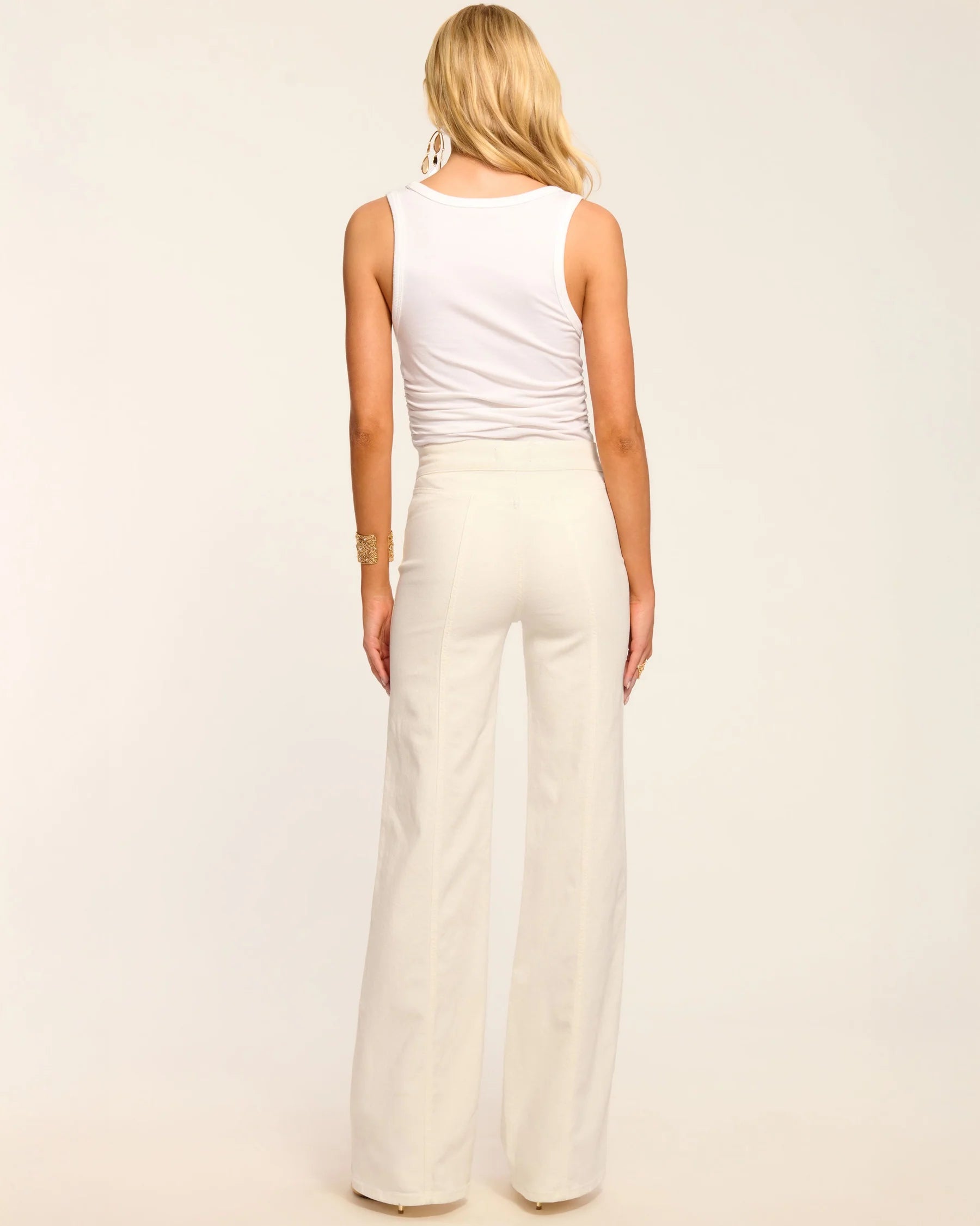 Ramy Brook Tina High-Rise Wide Leg Jean