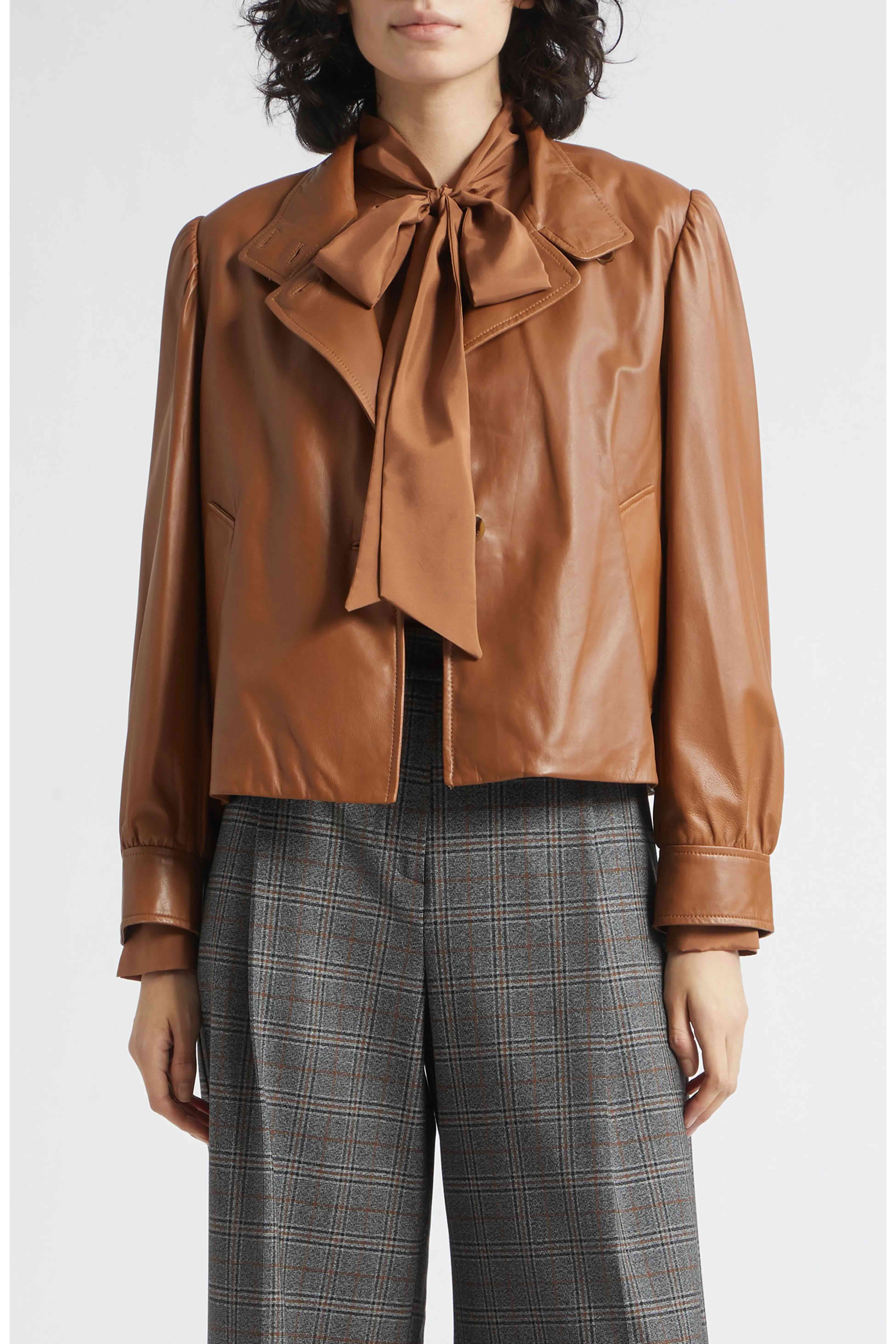 Marella Saletta Leather Jacket