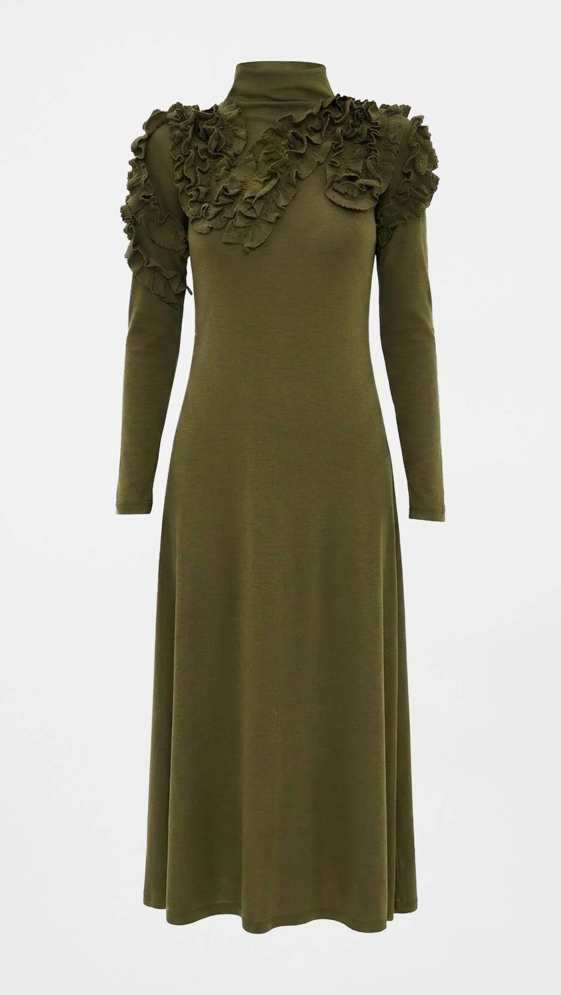 Ulla Johnson Solene Long-Sleeve Jersey Dress
