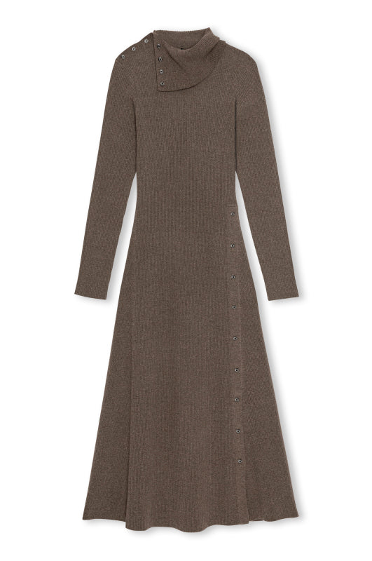 Rails Kat Long-Sleeve Dress - Hazelnut