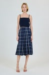 Coryn Pleated Midi Skirt