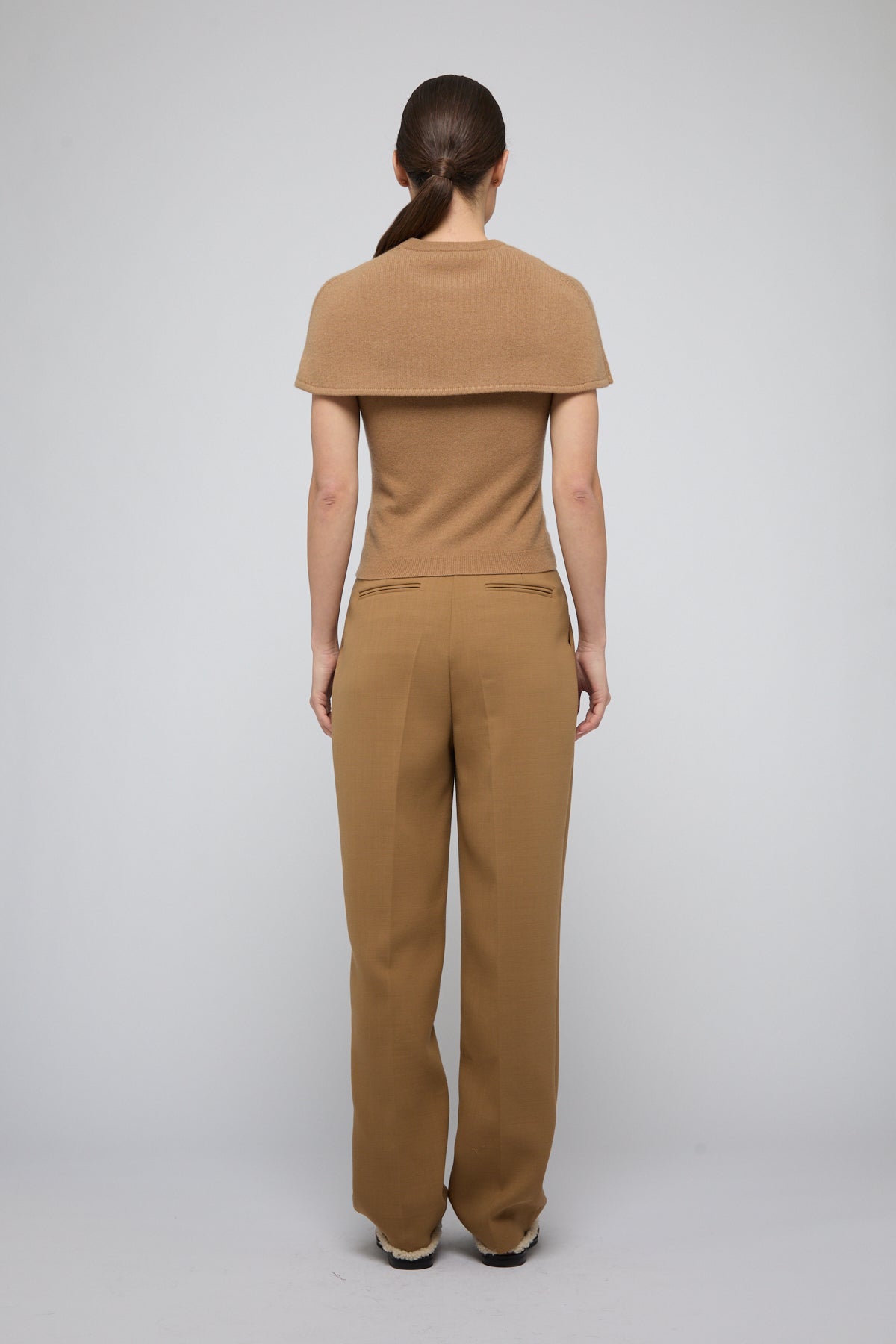 Yuki Short-Sleeve Cape Top