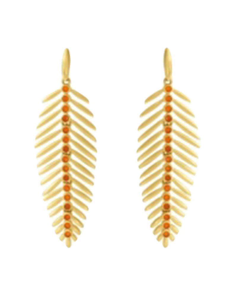 Sol Statement Feather Gemstone Large