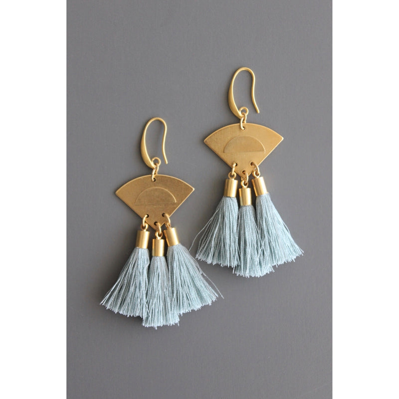 Tassel Turquoise Earring