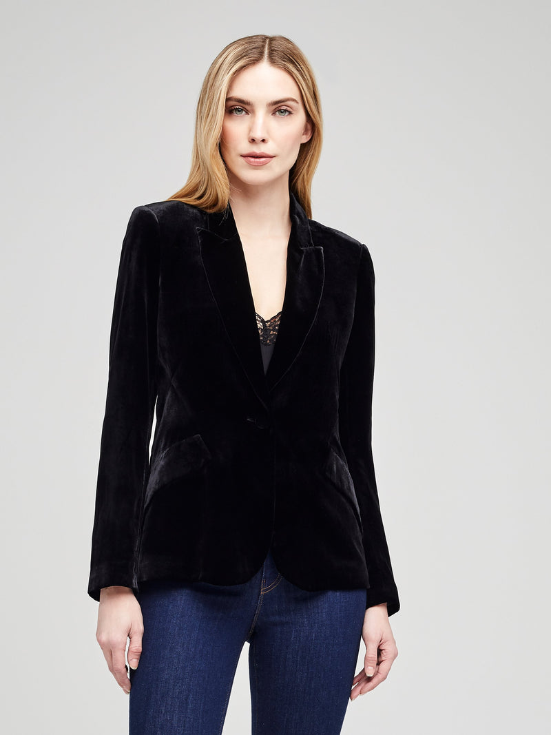 Chamberlain Velvet Blazer